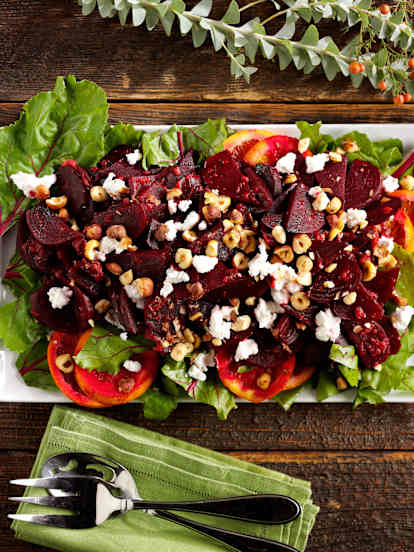 Rote-Rüben-Salat mit Blutorangenvinaigrette