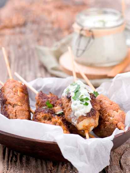 Cevapcici z sosem tzatziki