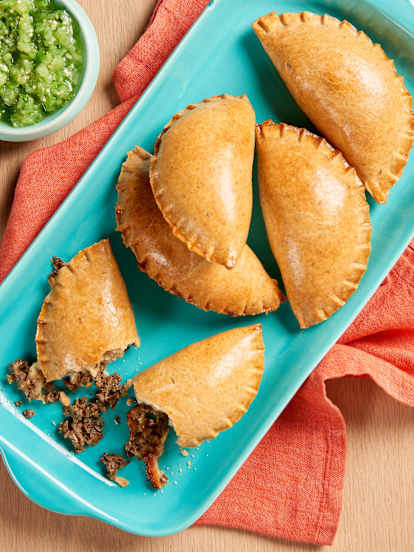 Baked Mushroom Empanadas