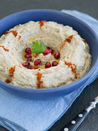 Ντιπ μελιτζάνας (Baba ganoush)