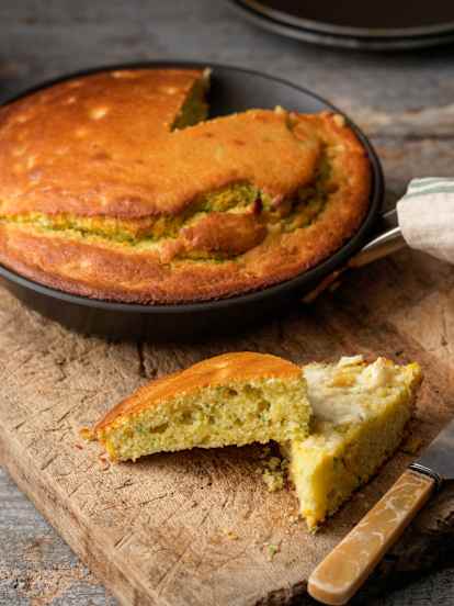 Jalapeño Cornbread with Maple Butter