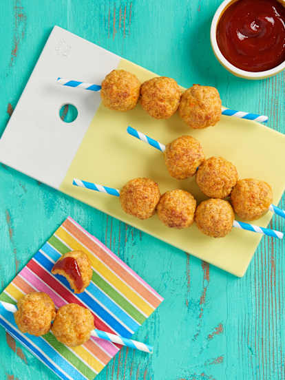 Chicken and Cheddar Meatballs