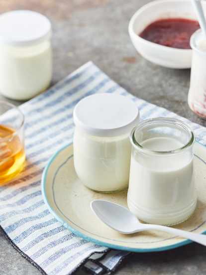 Yaourt nature au Varoma