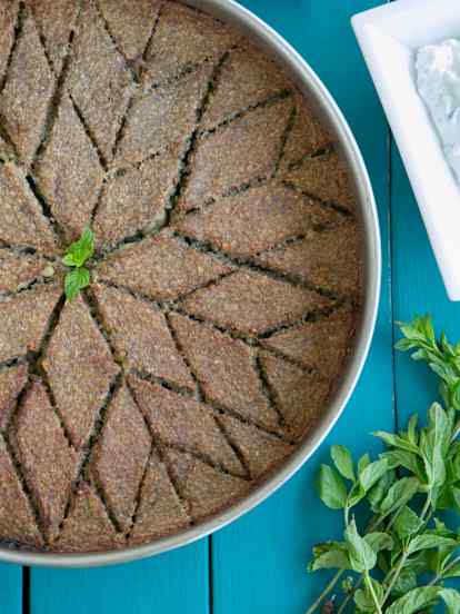 Baked Kibbeh (Kibbeh Bil Sanieh)