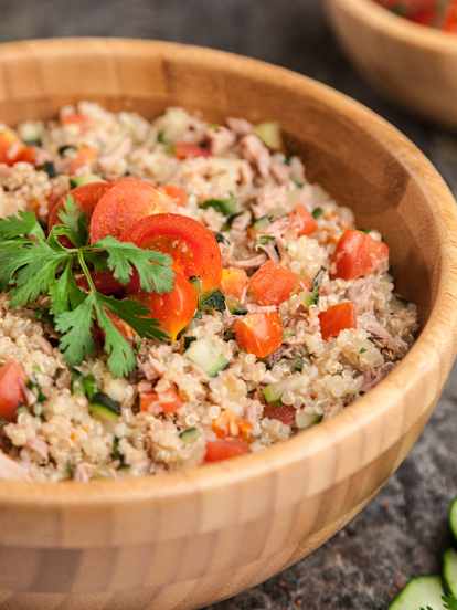 Quinoa-Taboulé mit Thon