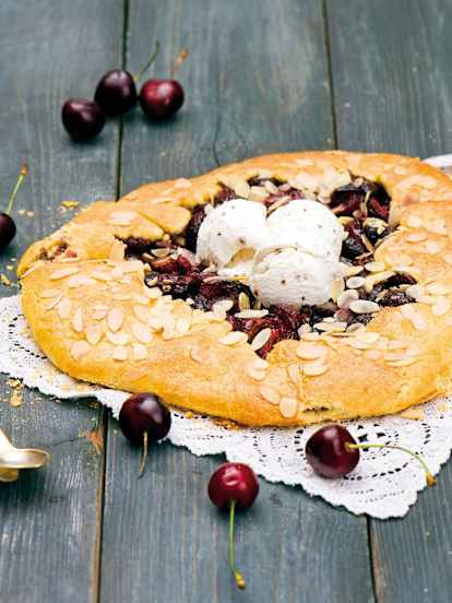 Czereśniowa galette