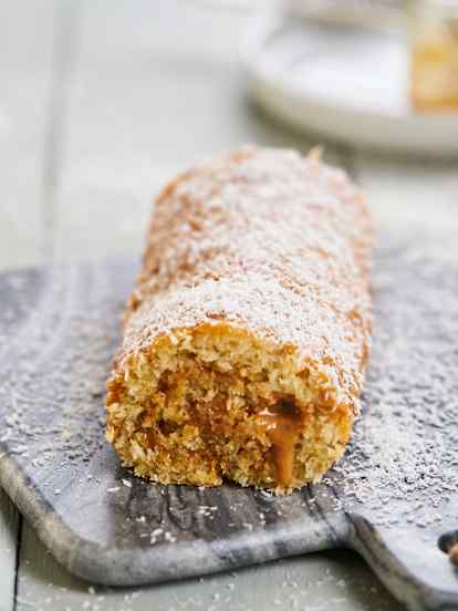 Torta de leite condensado e coco