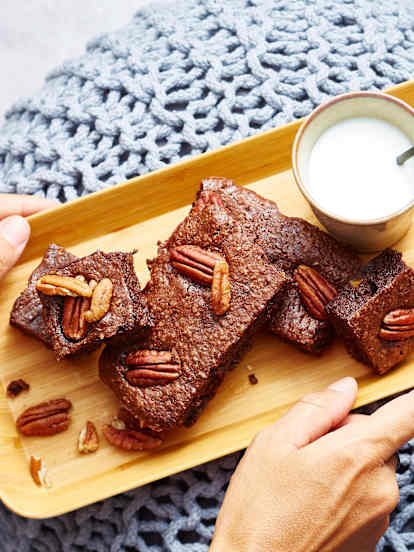 Brownie butternut-noix de pécan
