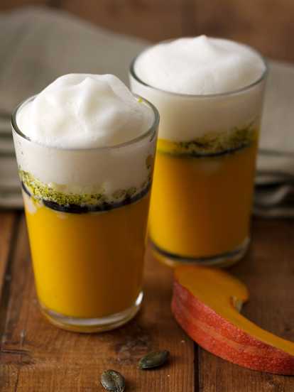 Kürbismelange mit Kürbiskernöl (vegan)