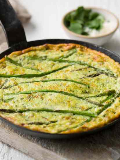 Green Vegetable Frittata - Frittata verde