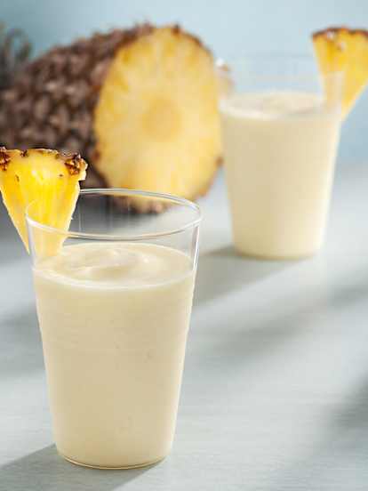 Sorbete de piña colada