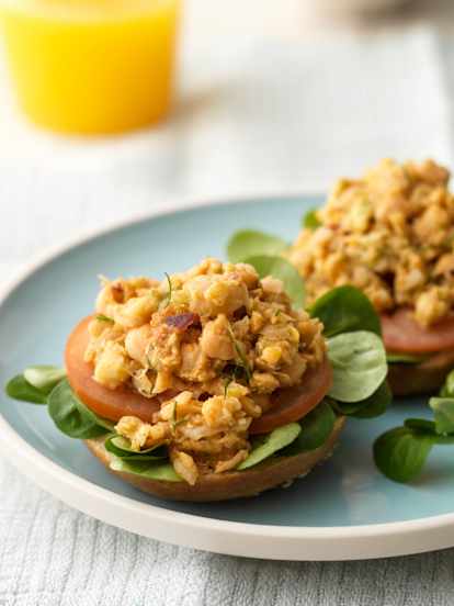 Vegan Chickpea and Almond Sandwich Filling