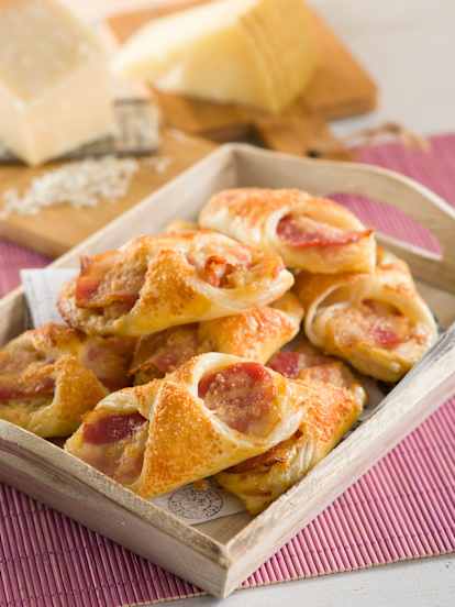 Cheese and Bacon Pastries