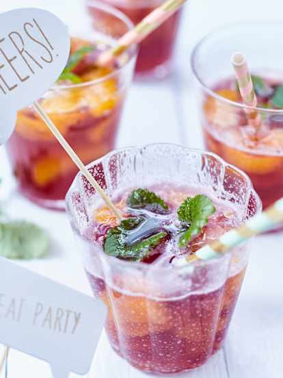 Mandarinen-Ingwer-Bowle