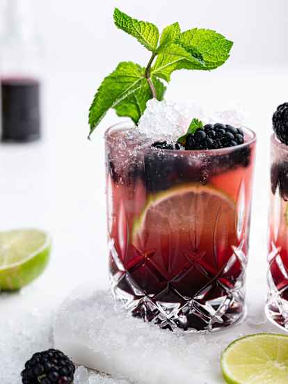 Jeżynowe mojito