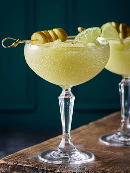 Granité de margarita citron vert et cornichons