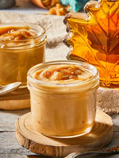 Maple Cream Custard