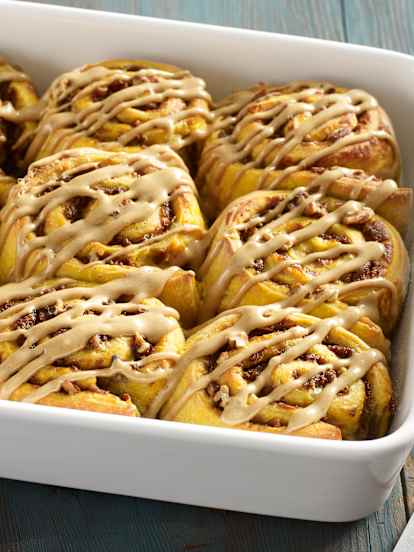 Pumpkin Cinnamon Rolls