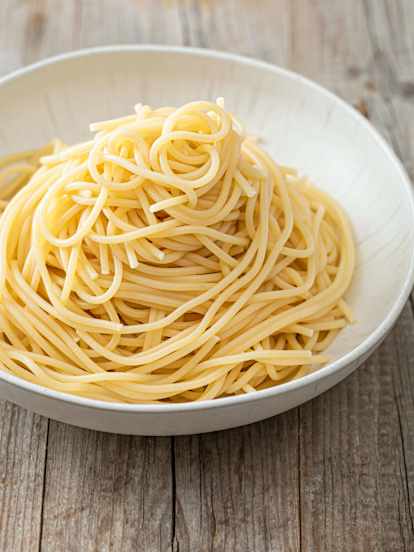 Boiled Long Pasta