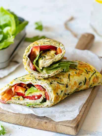 低碳水櫛瓜蛋餅