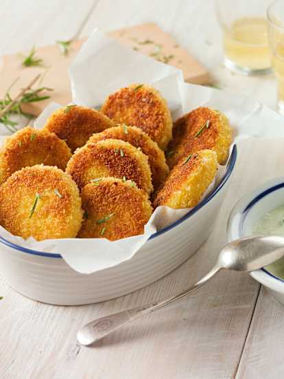 Knusprige Reistaler mit RUPP Cheddar