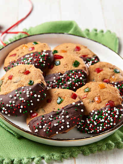 Biscuits aux fruits confits (Candied Fruit Cookies)