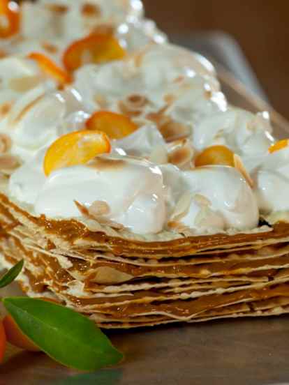Torta de hojarasca