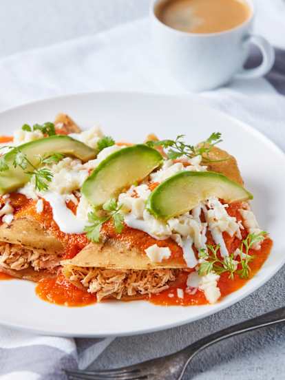 Entomatadas de pollo