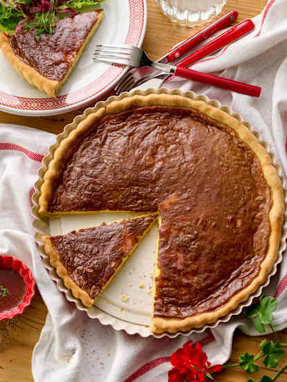 Crostata di formaggio Gruviera