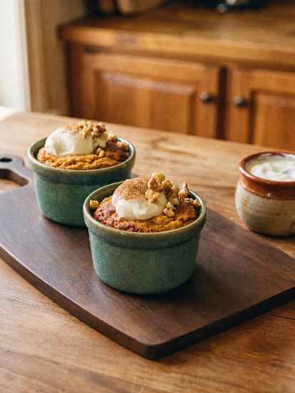 Carrot Cake Baked Oats