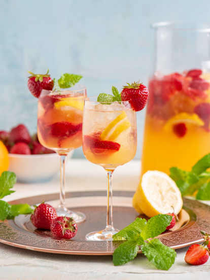 Letni poncz z Prosecco