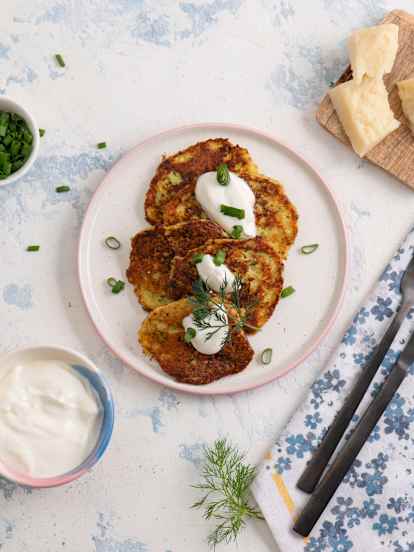 Placki z cukinii (low carb)