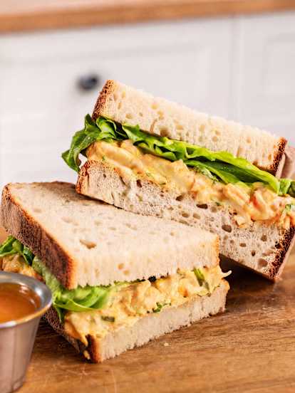 Chopped Buffalo Chicken Sandwich Filler
