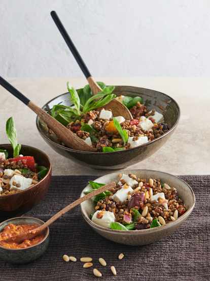 Salade de lentilles