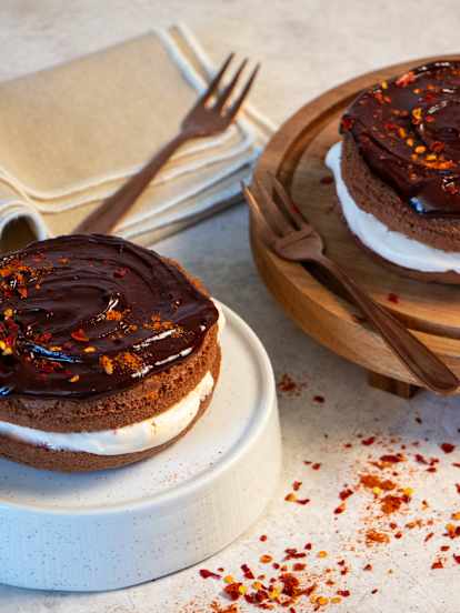 Chilli chocolate truffle cake