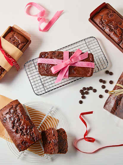 Chocolate Zucchini Mini Loaves