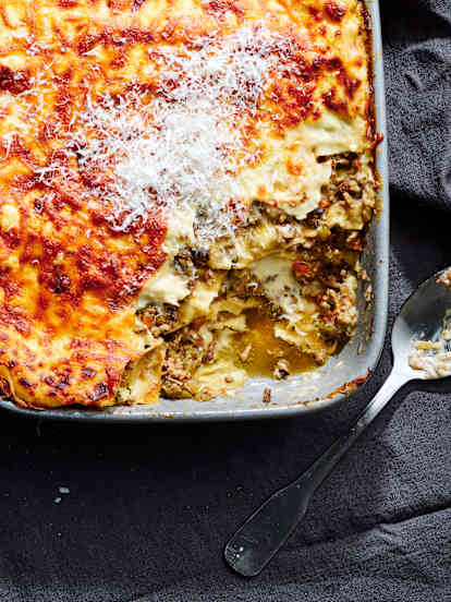 3 cheese lasagne