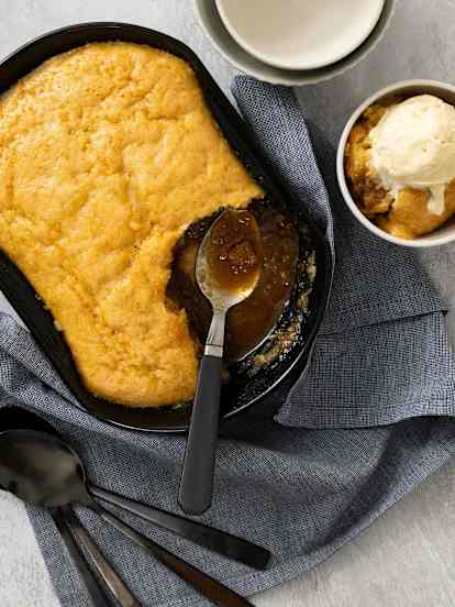 Golden syrup pudding