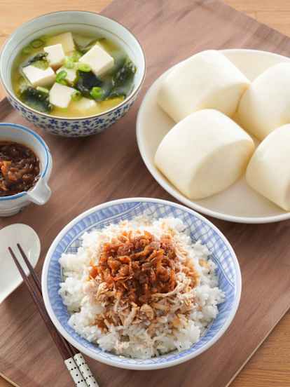古早味雞肉飯&豆腐味噌湯
