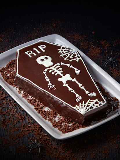 Gâteau cercueil au chocolat sans gluten