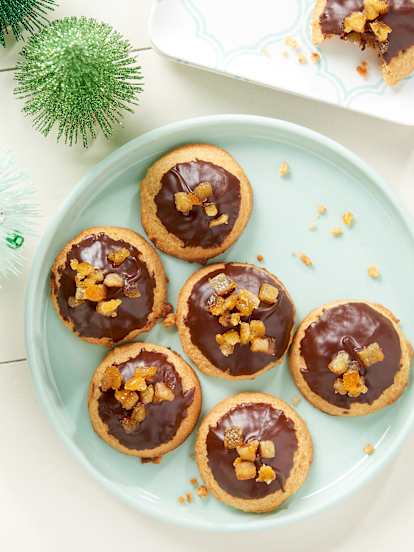 Gluten Free Chocolate Orange Cookies