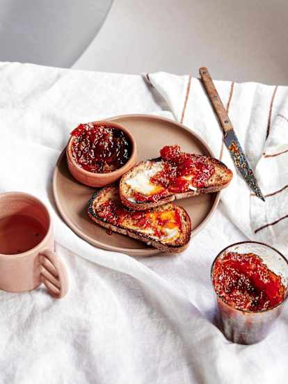 Burnt orange marmalade