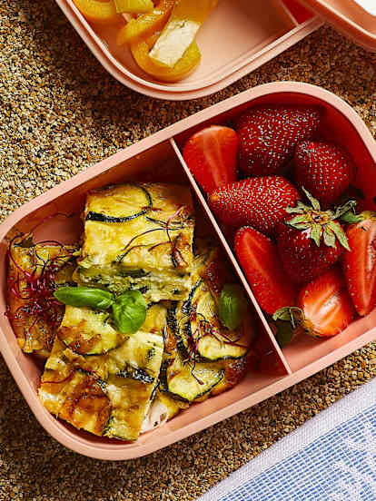 Sformato di zucchine al basilico