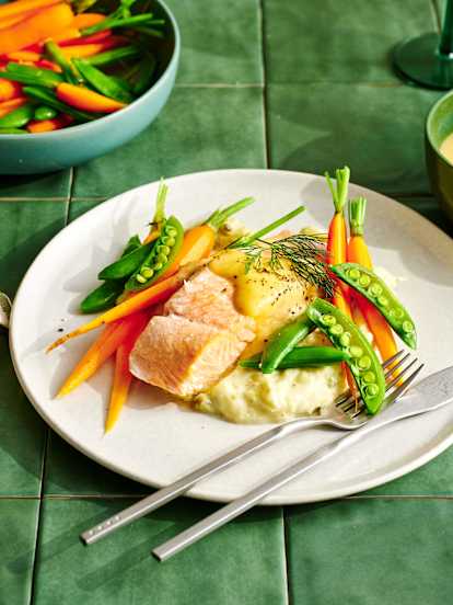 Salmon velouté reinventé