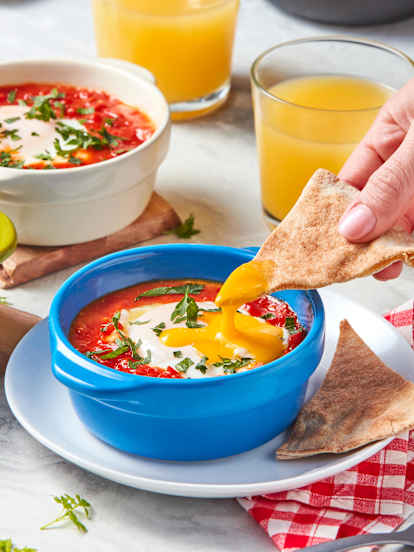 Steamed Eggs in Tomato Sauce (Shakshuka)