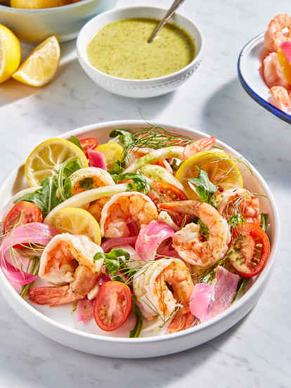 Sicilian Shrimp Salad