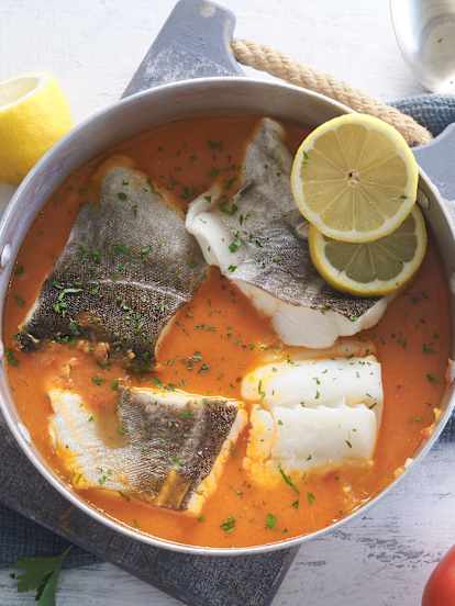 Bacalao en salsa de tomate