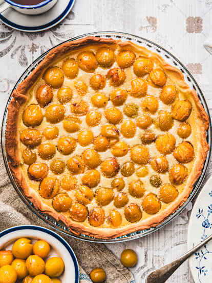 Tarte aux mirabelles