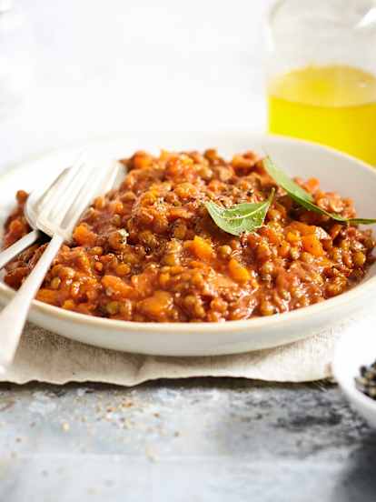 Bolognaise aux lentilles