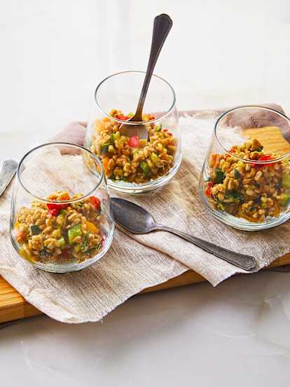 Insalata di farro vegetariana